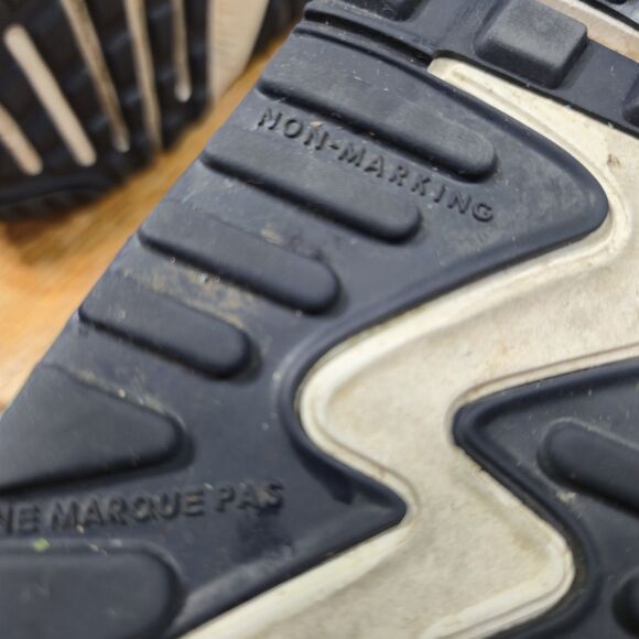 Nike Air Max 90 LTR Kids Size 1Y Leather Low Lace Up White/Multi-Color Sneakers - Picture 9 of 12